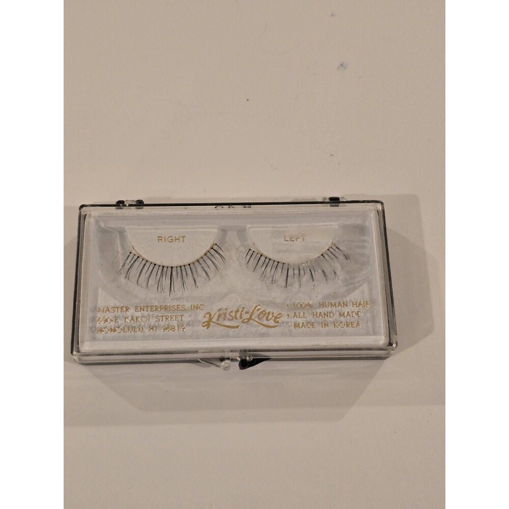 Vintage Kristi-Love False Eyelashes | K49 100% Human Hair